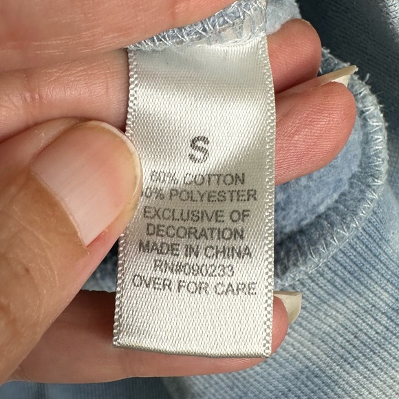 Playboy x PacSun Spiral Tie Dye Bunny Hoodie Blue Women’s Sz S - Picture 10 of 11